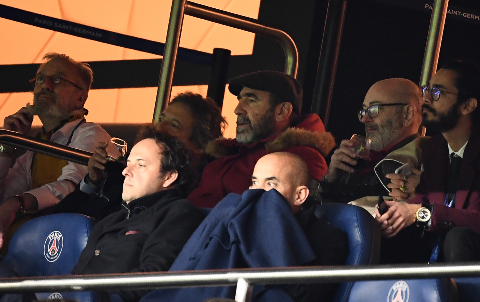 Neymar dự khán trận đấu PSG vs MU vòng 1/8 champions league, vòng 1/8 c1, psg vs mu, neymar văng tục, neymar, cantona
