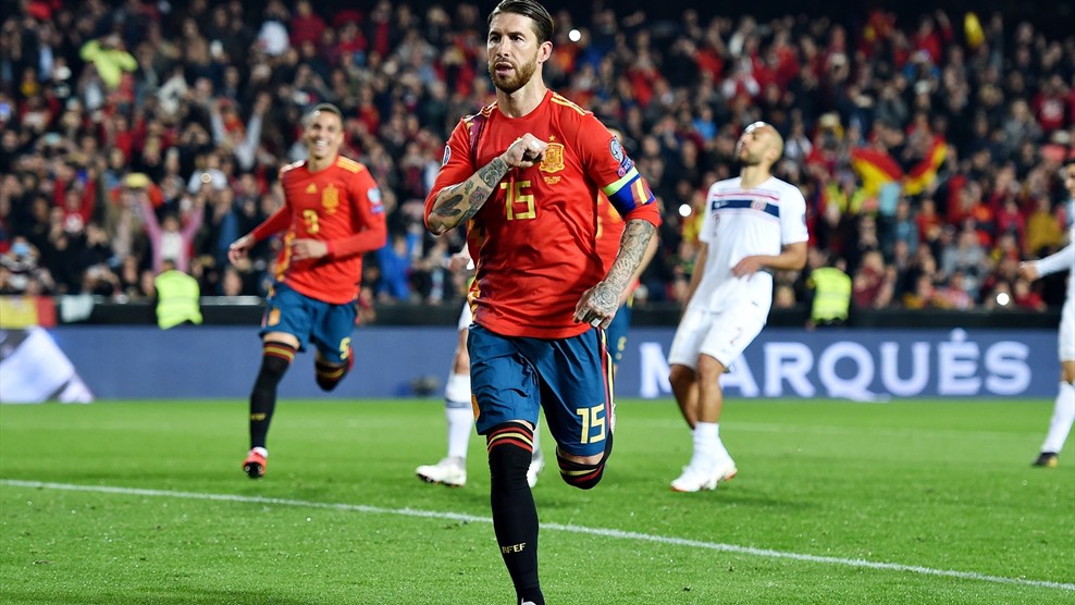 Ramos mang về chiến thắng vất vả cho Tây Ban Nha kết quả Tây Ban Nha vs Na Uy, tỉ số Tây Ban Nha vs Na Uy, video bàn thắng Tây Ban Nha vs Na Uy, Tây Ban Nha vs Na Uy, Tây Ban Nha, Na Uy