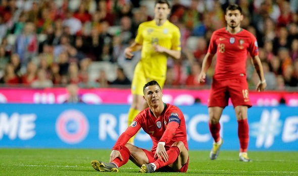 Ronaldo không thể giúp Bồ Đào Nha có 3 điểm trước Ukraine vòng loại euro 2020, tứ kết champions league, juventus, ronaldo juventus, ronaldo bồ đào nha, ronaldo v mesi