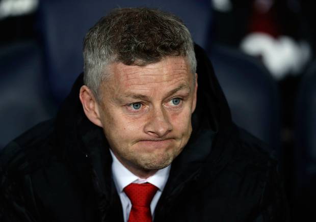 HLV Solskjaer bất lực trên băng ghế huấn luyện barca vs mu, barca vs man utd, barca, mu, man utd, tứ kết c1, solskjaer, messi