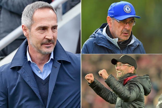 HLV Hutter và Frankfurt nhận được sự hủng hộ từ HLV Klopp chelsea vs frankfurt, chelsea, frankfurt, hlv klopp, klopp, bán kết c2, bán kết europa league