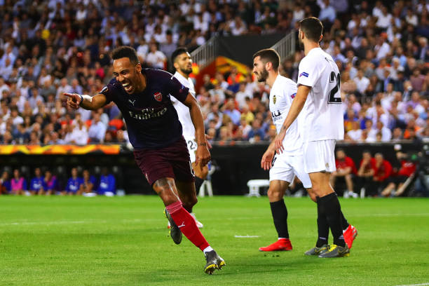 Aubameyang tỏa sáng với cú hat-trick vào lưới Valencia kết quả Valencia vs Arsenal, tỉ số Valencia vs Arsenal, video bàn thắng Valencia vs Arsenal, Valencia vs Arsenal, Valencia, Arsenal, bán kết c2, bán kết europa league
