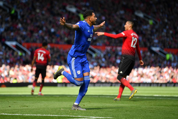 Mendez-Laing lập cú đúp nhấn chìm MU ngay tại Old Trafford kết quả MU vs Cardiff, kết quả ngoại hạng anh, tỉ số MU vs Cardiff, video bàn thắng MU vs Cardiff, MU vs Cardiff, MU, Cardiff,