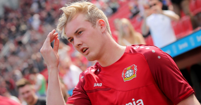 Brandt trong màu áo Bayer Leverkusen Tin chuyển nhượng, chuyển nhượng MU, chuyển nhượng arsenal, chuyển nhượng Real, chuyển nhượng bayern, chuyển nhượng Liverpool, chuyển nhượng man city, chuyển nhượng hôm nay, chuyển nhượng 22/5, chuyển nhượng sáng 22/5