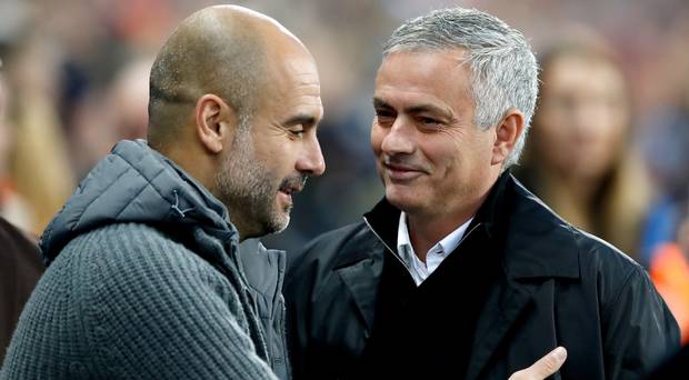 Pep Guardiola và Mourinho từng nhiều lần đối đầu nhau trong quá khứ eto'o, mourinho, pep guardiola, guardiola, eto'o mourinho guardiola, barca, barcelona, inter, inter milan, chelsea