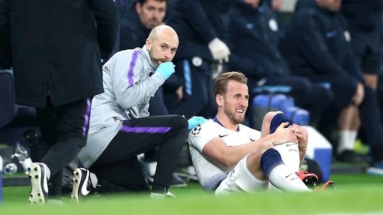 Kane dính chấn thương trong trận bán kết với Man City kane, TOT, tottenham, pochettino, chung kết c1, chung kết champions league, cúp c1, champions league