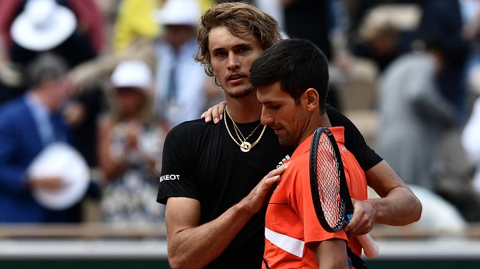 Djokovic dễ dàng đánh bại Zverev kết quả roland garros 2019, kết quả roland garros, kết quả tennis hôm nay, kết quả tennis ngày 5/6, kết quả tennis, kq tennis, kết quả quần vợt, federer, nadal, federer vs wawrinka, nadal vs nishikori, djokovic, nole, djokovic vs zverev, thiem vs khachanov, thiem