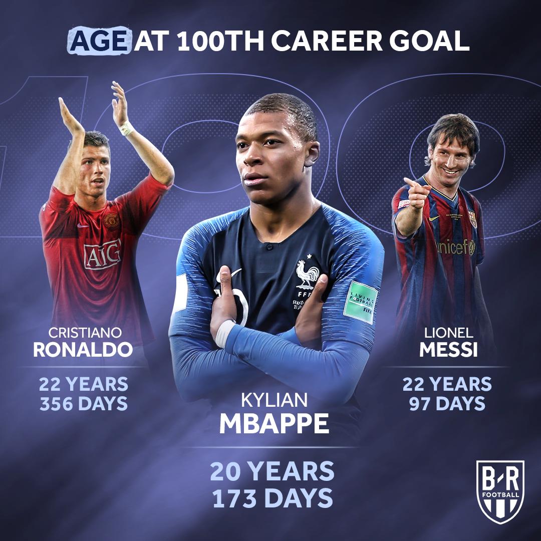 Mbappe ghi 100 bàn thắng nhanh hơn Ronaldo và Messi mbappe, ronaldo, messi, Mbappe ronaldo messi, Mbappe ghi 100 bàn, psg, pháp, barca, barcelona, real madrid, juventus, mu, man utd, man united
