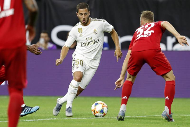 Hazard vẫn đang đi tìm bàn thắng đầu tiên cho Real Madrid Real Madrid vs Arsenal, trực tiếp Real Madrid vs Arsenal, link trực tiếp Real Madrid vs Arsenal, Real Madrid, Arsenal, trực tiếp icc cup, icc cup, icc 2019, Real Madrid đấu với Arsenal