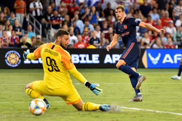 Goretzka ghi bàn duy nhất của trận đấu này Kết quả Bayern vs Milan, tỷ số Bayern vs Milan, video bàn thắng Bayern vs Milan, Bayern, Milan, Bayern đấu với Milan, kết quả ICC Cup, Kết quả ICC 2019, ICC Cup, ICC 2019