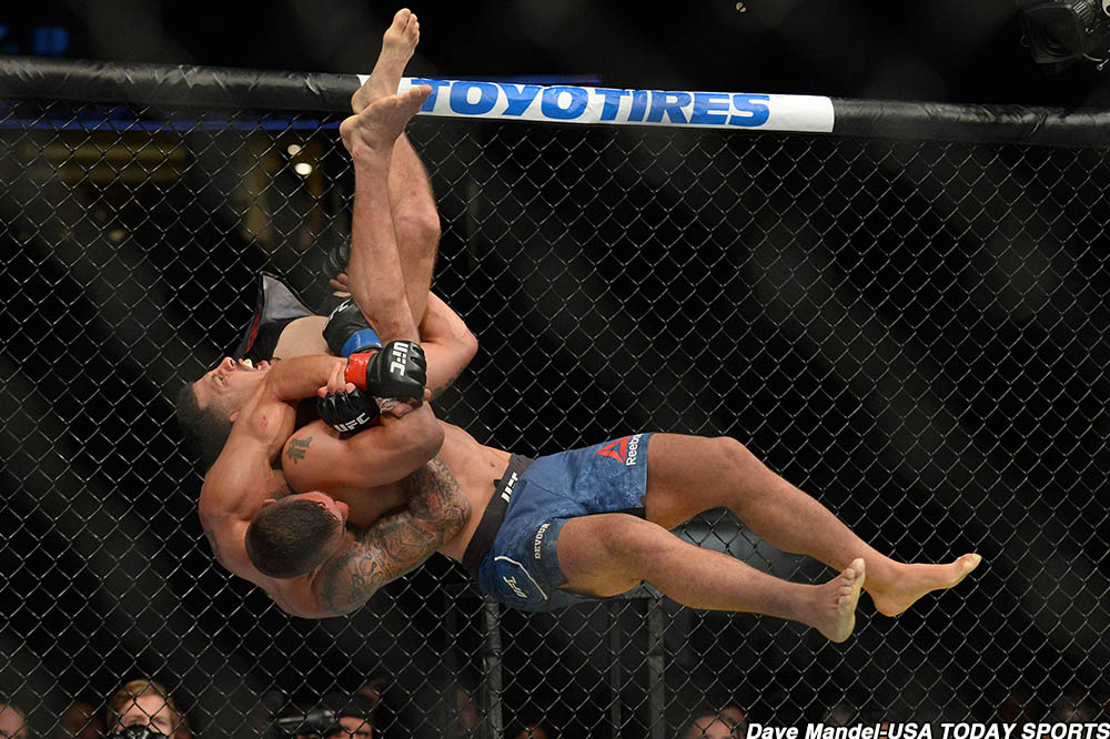 Pha ra đòn 'lấy thịt đè người' của võ sĩ Drakkar Klose (Nguồn: UFC) võ sĩ, ufc, mma, võ sĩ ufc, võ sĩ hạ gục đối thủ