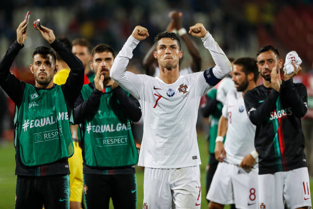Chiến thắng đầu tiên của Bồ Đào Nha tại vòng loại Euro 2020. Ảnh: Getty Images Kết quả Serbia vs Bồ Đào Nha, Serbia vs Bồ Đào Nha, kết quả vòng loại euro 2020