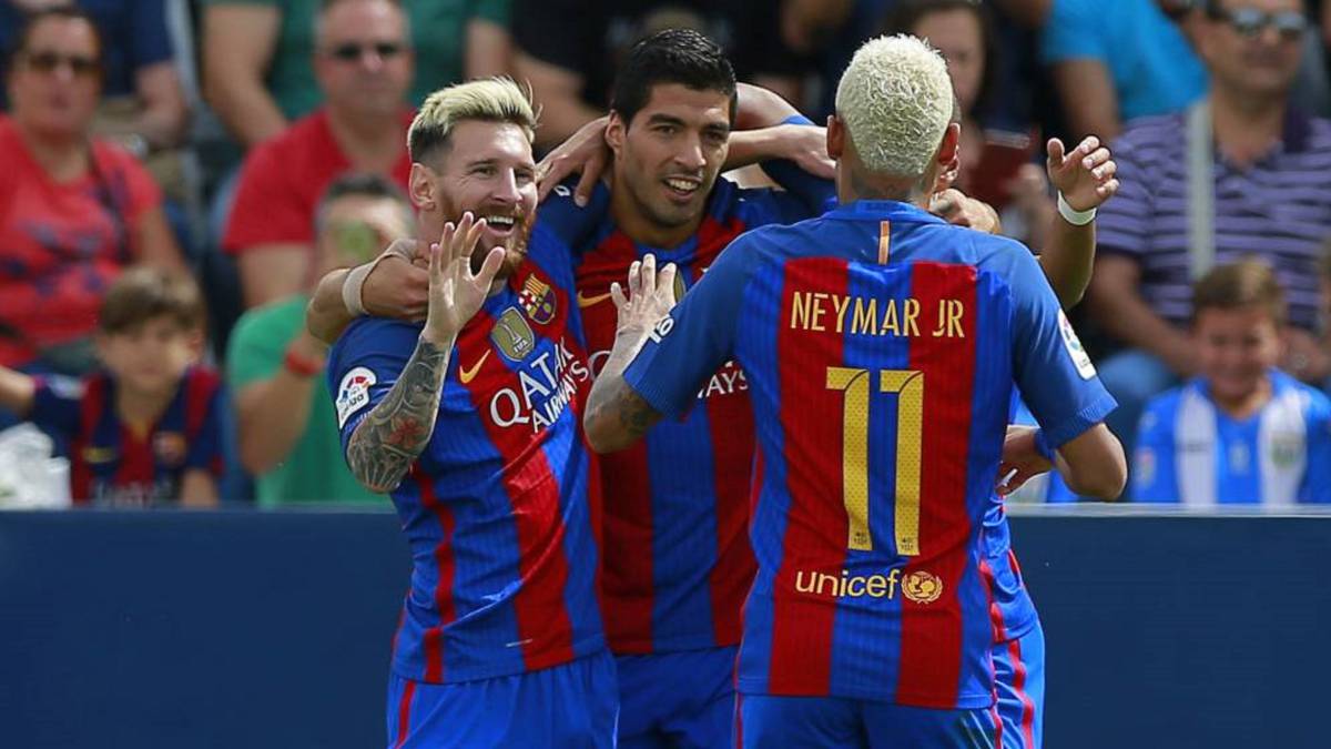 Bộ ba MSN từng khuynh đảo khắp châu Âu. Ảnh: AS Messi, Neymar, Messi Neymar, Barca, Barcelona, chuyển nhượng barca, chuyển nhượng neymar, chuyển nhượng psg