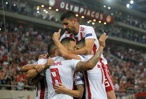 Olympiacos đã có một trận đấu rất quả cảm. Ảnh: Getty Images Kết quả Olympiacos vs Tottenham, Olympiacos vs Tottenham, Kết quả cúp c1, Kết quả champions league