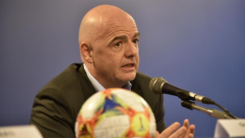 Chủ tịch FIFA, Infantino muốn chấm dứt phân biệt chủng tộc ở Ý. Ảnh: Getty Images fifa, chủ tịch fifa, infantino, bóng đá ý, serie a, phân biệt chủng tộc