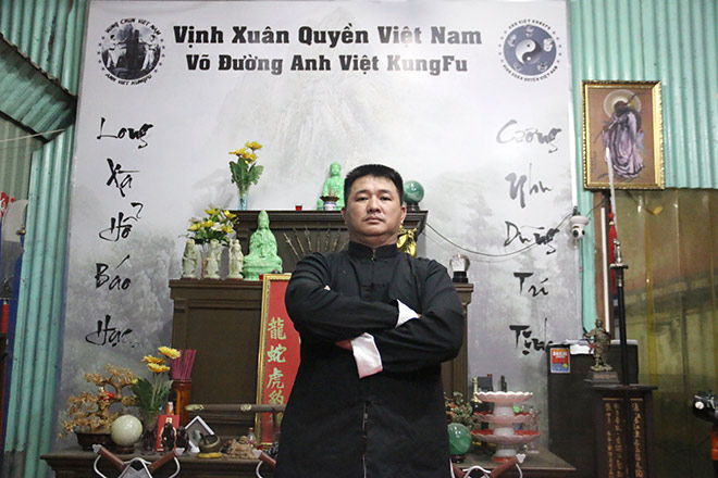 Võ sư Nam Anh Việt, một trong hai nhân chứng gửi đơn kiện Nam Nguyên Khánh. Ảnh: Internet nam nguyên khánh, nam anh kiệt, nam nguyên khánh bị đánh, nam nguyên khánh bị đánh hội đồng, nam nguyên khánh là ai, nam nguyên khánh vs nam anh kiệt