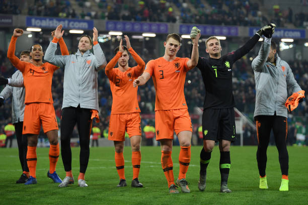 Hà Lan cùng Đức giành vé tham dự VCK EURO 2020. Ảnh: Getty Images vòng loại euro, euro 2020, kết quả vl euro, kết quả vl euro 2020, kết quả vòng loại euro