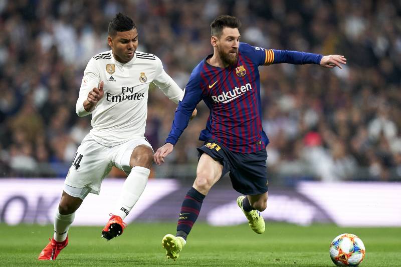 Messi giúp Real vượt lên trên Real về số danh hiệu. Ảnh: Getty Lionel Messi, Barcelona, Real Madrid