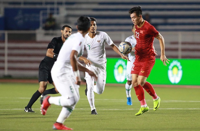U22 Indonesia từng thất bại trước Việt Nam tại SEA Games 30. Ảnh: Thanh niên Indonesia, bóng đá Indonesia, Đông Nam Á, La Liga, Tây Ban Nha, châu Âu, Nguyễn Tuấn Anh, HAGL, Việt Nam