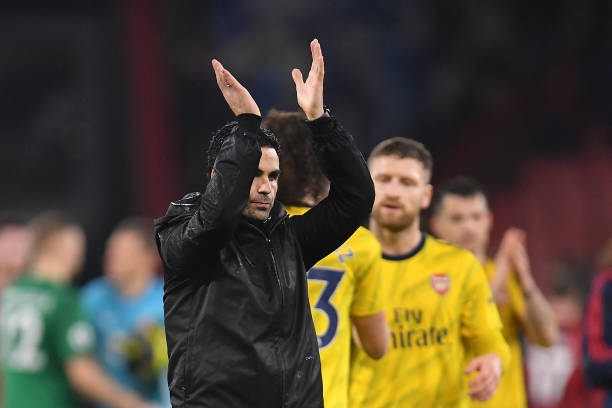 HLV Arteta ra mắt Arsenal bằng 1 trận hòa. Ảnh: Getty Kết quả Bournemouth vs Arsenal, Bournemouth, Arsenal, ngoại hạng anh