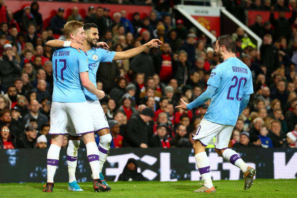 Man City dễ dàng hạ gục MU ngay tại Old Trafford. Ảnh: Getty MU 1-3 Man City, Kết quả MU vs Man City, Kết quả Cúp Liên đoàn Anh, Pep, Pep Guardiola,MU, Man City