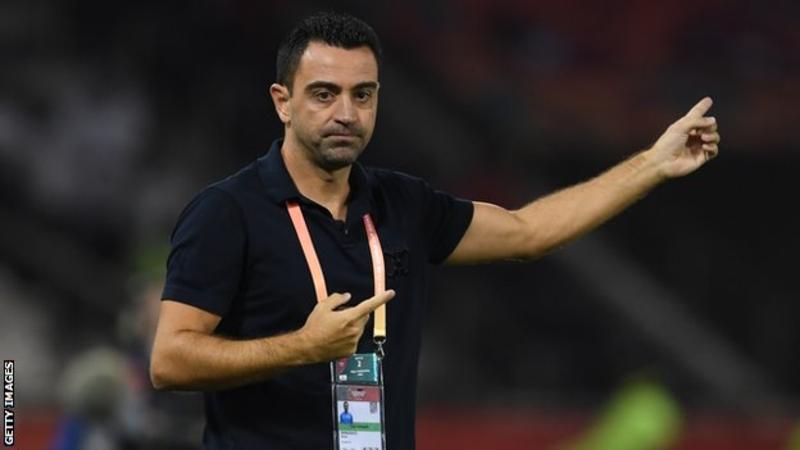 Xavi hiện đang dẫn dắt Al Sadd của Qatar. Ảnh: Getty Xavi, Barca, Barcelona, Xavi Barca, barca sa thải hlv, bóng đá tây ban nha