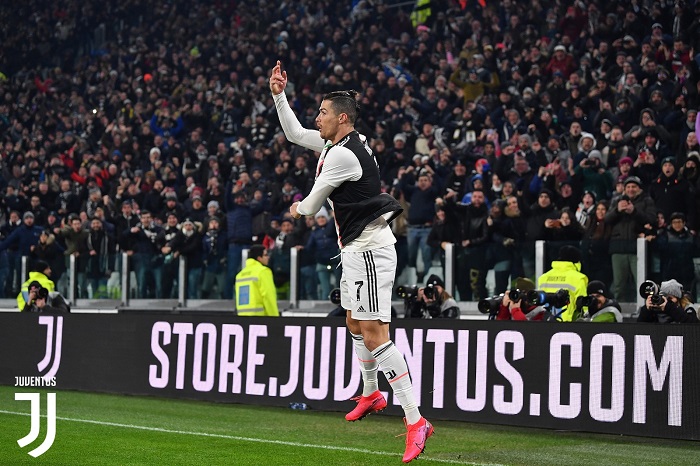 Ronaldo đang có phong độ ghi bàn ấn tượng. Ảnh: Juventus Juventus 3-1 Roma, Juventus, Ronaldo, Ronaldo Juventus, CR7, Ronaldo Juve, Ronaldo ghi bàn, Bóng đá Ý