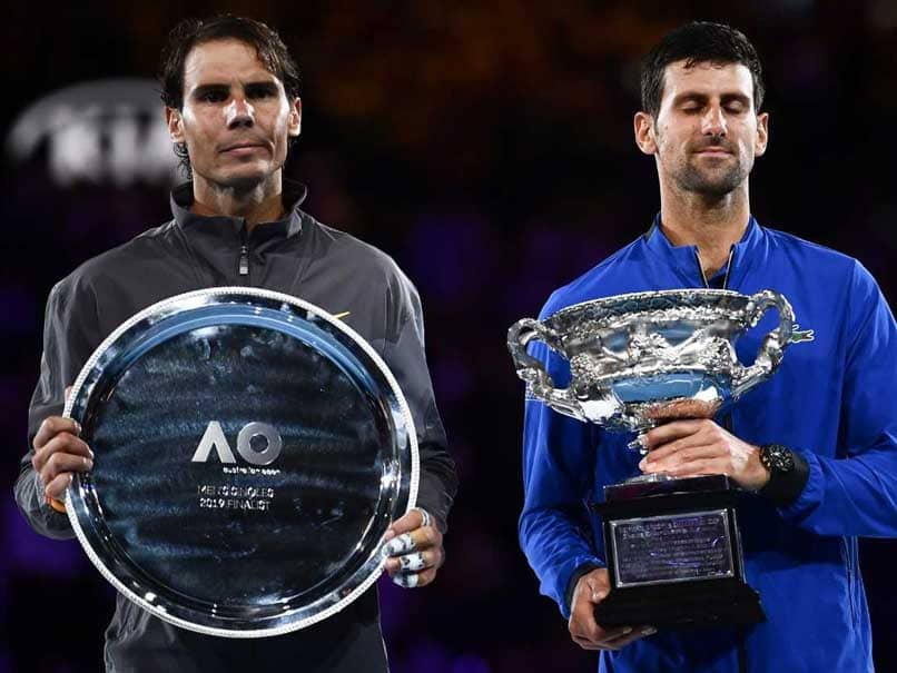 Nadal từng thất bại trước Djokovic trong trận chung kết Australian Open 2019. Ảnh: AFP australian open 2020, australian open, Úc mở rộng, Nadal, Djokovic vs Thiem, Djokovic, Thiem, Grand Slam
