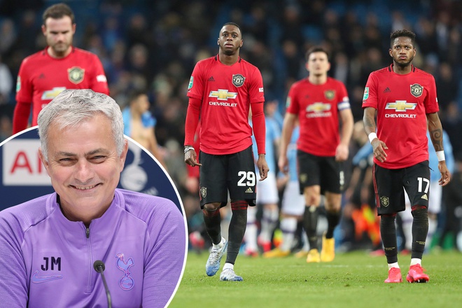 Mourinho gạch tên MU trong cuộc đua top 4 Ngoại hạng Anh. Ảnh: The Sun undefined