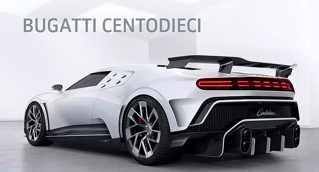 Ronaldo vung gần 250 tỷ đồng mua siêu xe. Ảnh: Daily Mail Ronaldo, CR7, Juventus, Ronaldo mua siêu xe, Bugatti Centodieci