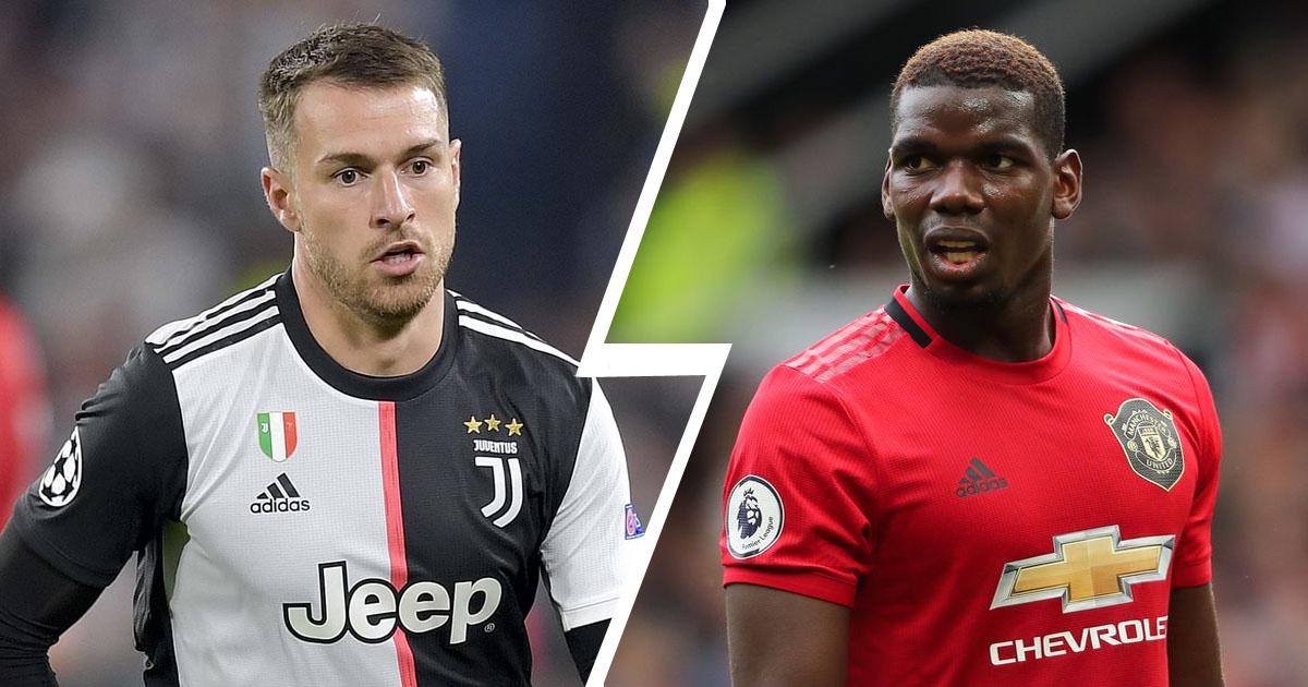 Ramsey sẽ là một phần trong thương vụ chuyển nhượng Pogba. Ảnh: Tribuna Tin chuyển nhượng, chuyển nhượng bóng đá, chuyển nhượng bóng đá hôm nay, chuyển nhượng MU, chuyển nhượng Real Madrid, chuyển nhượng Barca