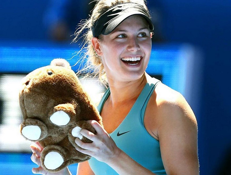Bouchard đấu giá bữa ăn tối để gây quỹ từ thiện. Ảnh: Internet Tennis, quần vợt, hoa khôi, Eugenie Bouchard, đấu giá, từ thiện