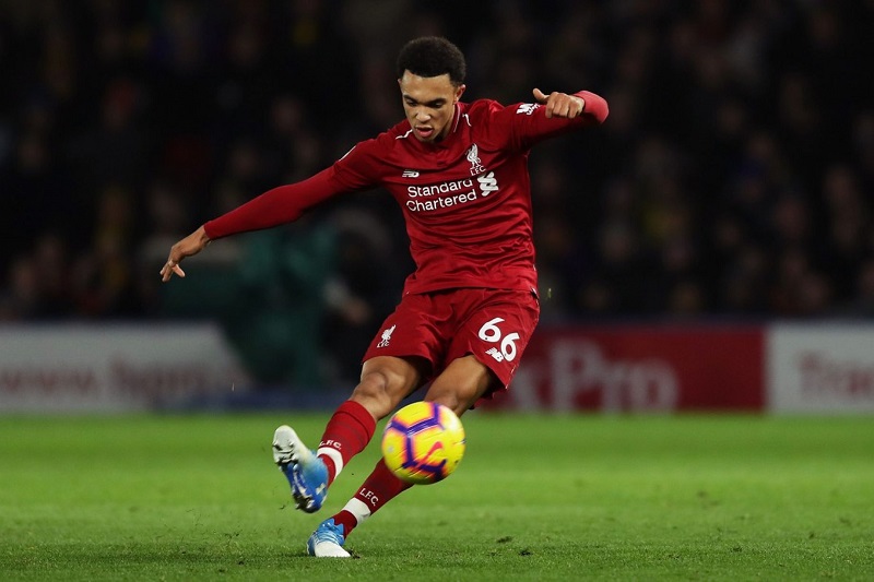 Hậu vệ phải: Trent Alexander-Arnold (Liverpool) 89 triệu euro. Ảnh: Getty Ngoại hạng Anh, Premier League, đội hình đắt giá nhất Ngoại hạng Anh, Liverpool, Man City, MU