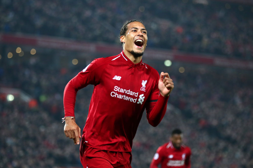 Trung vệ: Virgil van Dijk (Liverpool) 72 triệu euro. Ảnh: Getty Ngoại hạng Anh, Premier League, đội hình đắt giá nhất Ngoại hạng Anh, Liverpool, Man City, MU