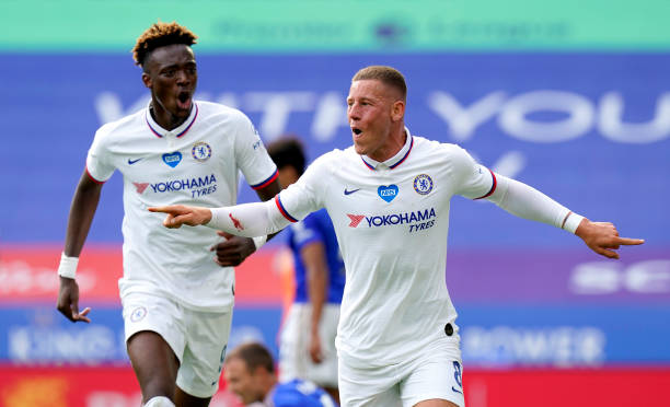 Ross Barkley ghi bàn duy nhất giúp Chelsea giành chiến thắng. Ảnh: Getty Kết quả bóng đá, Kết quả Leicester vs Chelsea, Leicester vs Chelsea, FA Cup