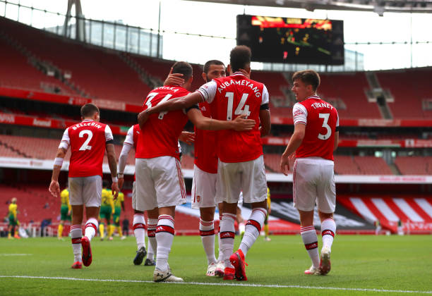 Chiến thắng tưng bừng của Arsenal. Ảnh: Getty Kết quả bóng đá, Kết quả Ngoại hạng Anh, Kết quả Arsenal vs Norwich, Arsenal, Norwich