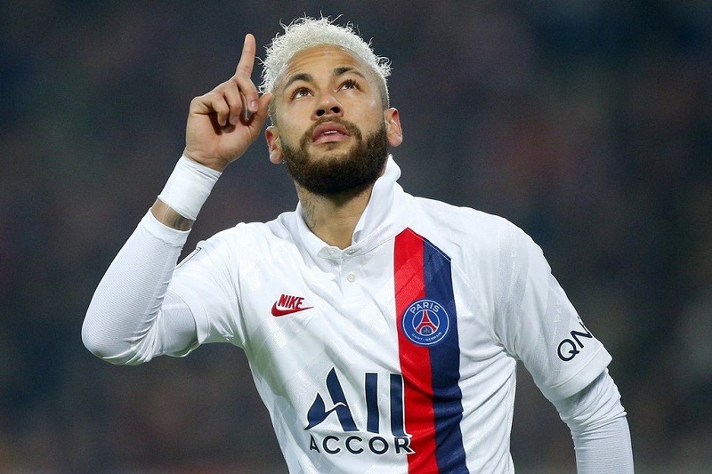 Neymar đóng vai trò đầu tàu của PSG. Ảnh: Getty Champions League, Cúp C1, Tứ kết Cúp C1, Tứ kết Champions League, Barca, PSG, Messi, Neymar, Mbappe