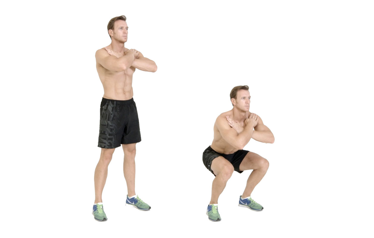 Đứng lên ngồi xuống (Body Squat)