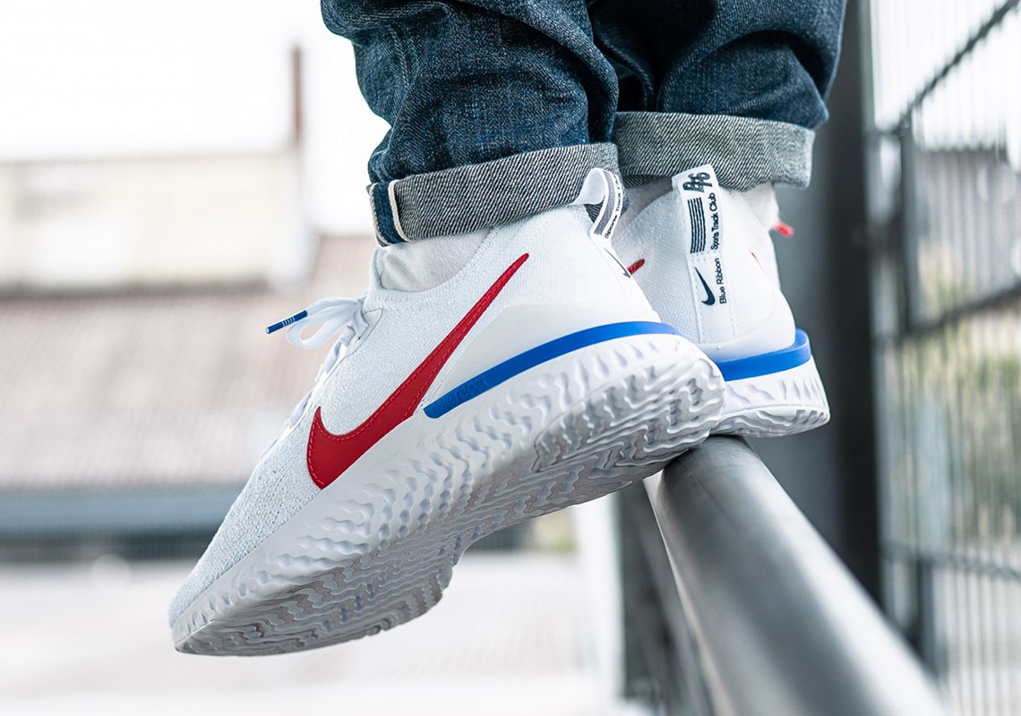 Nike Epic React Flyknit 2 kế thừa thiết kế đơn giản nhưng tinh tế của Nike Cortez