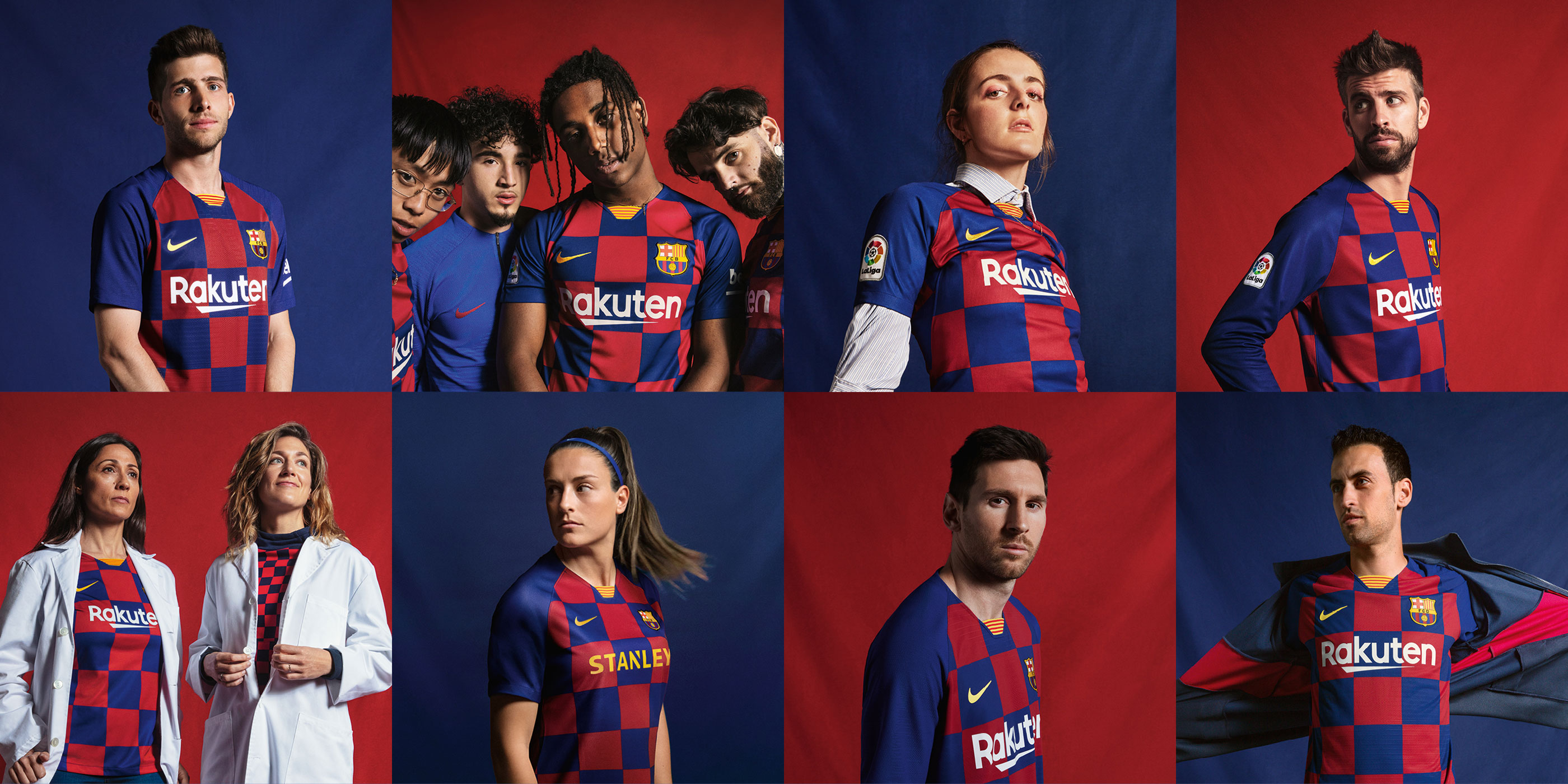 Áo đấu sân nhà mùa giải 2019/20 của câu lạc bộ Barcelona