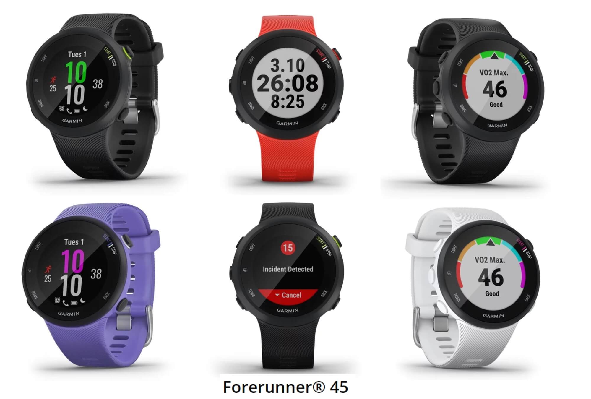 garmin forerunner 45 golf