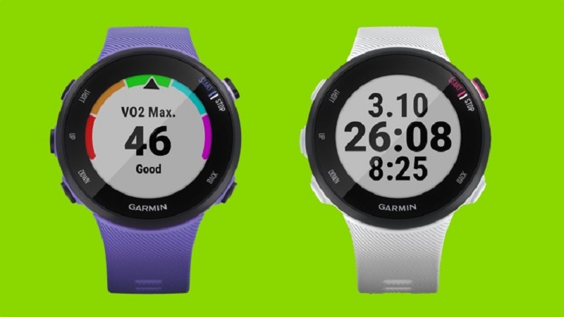 forerunner 45 vo2max