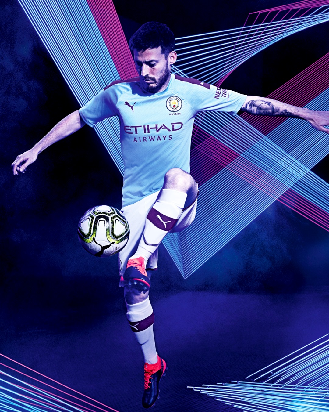Áo đấu sân nhà của Man City Áo đấu sân nhà của Man City