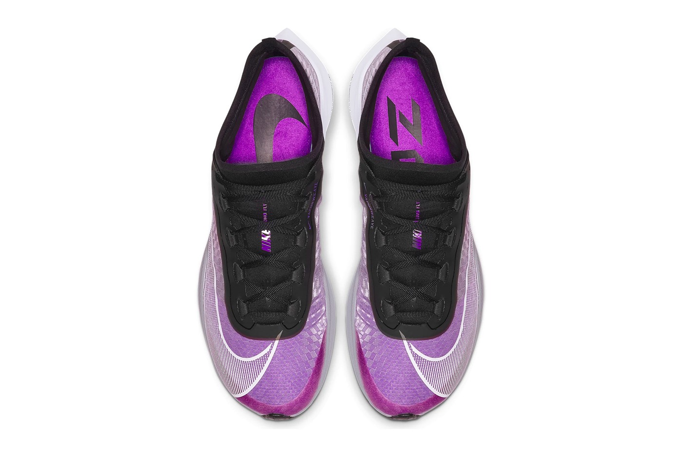 Nike Zoom Fly 3 mới phiên bản trắng - tím
