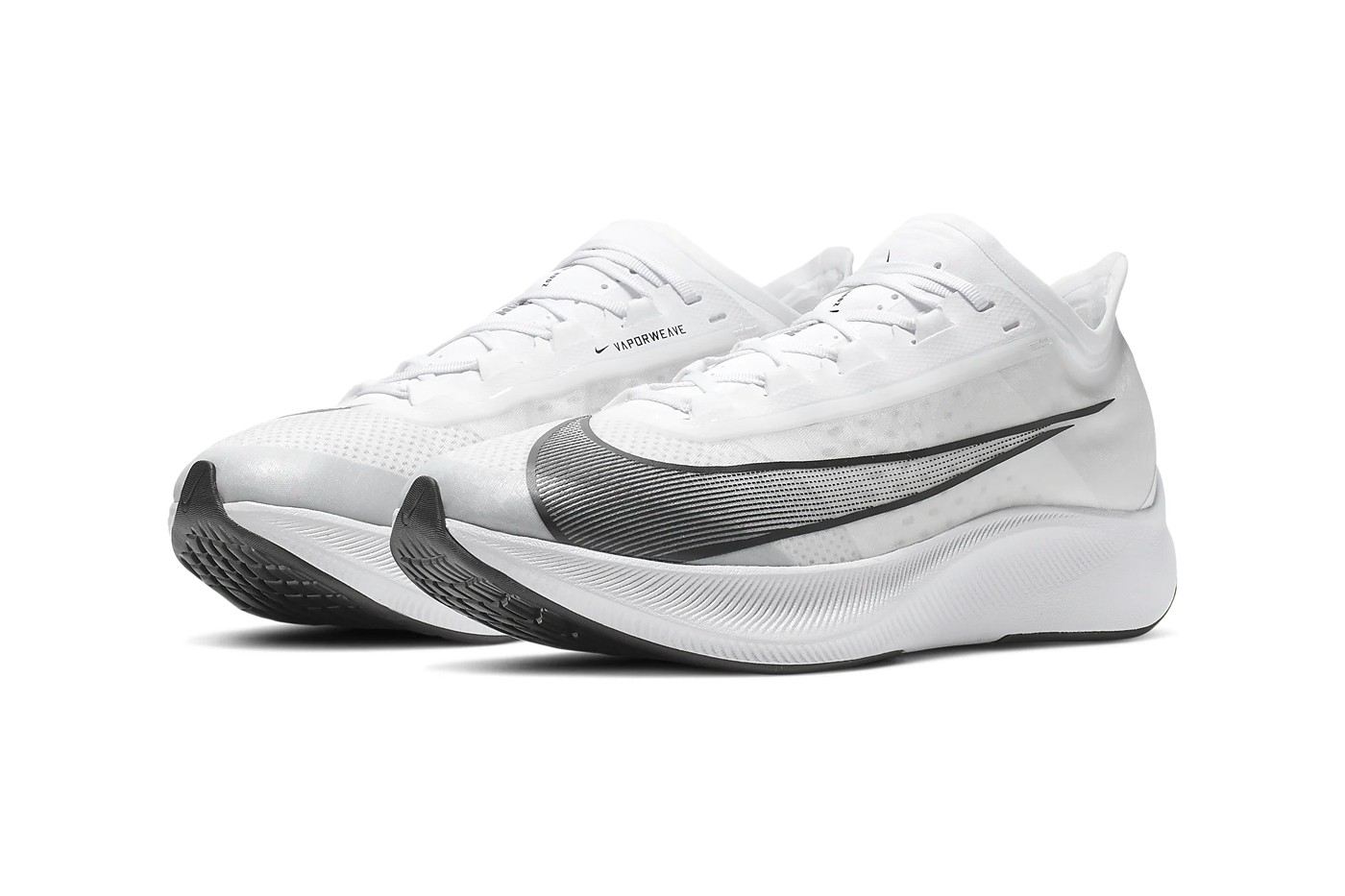 Nike Zoom Fly 3 mới phiên bản trắng - đen