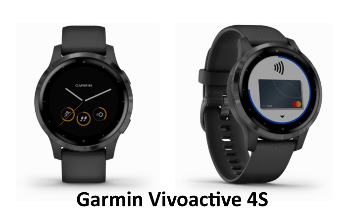 Vivoactive 4s với đường kính 40 mm cho người có cổ tay nhỏ.