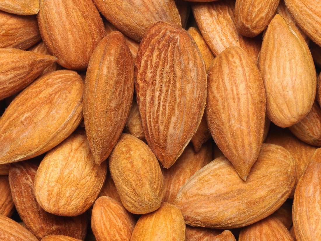 Hạnh nhân là một nguồn giàu Vitamin E.