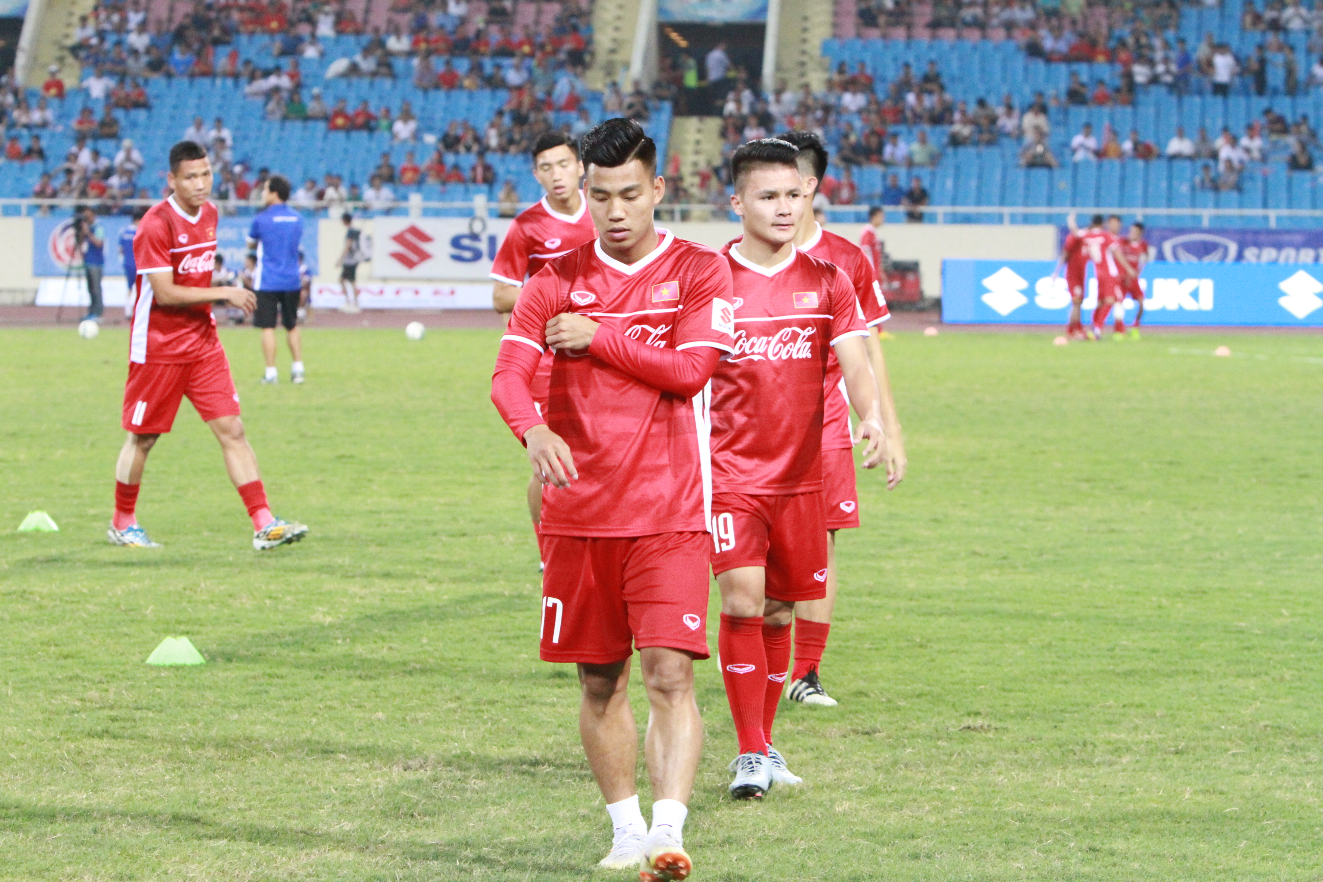 Văn Thanh từng bị đứt dây chằng chéo vào năm 2018.