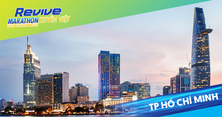 Revive Marathon Xuyên Việt 2019 - TP. Hồ Chí Minh (ảnh: BTC)