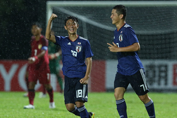 U16 Nhật Bản giành vé đầu tiên vào bán kết U16 Nhật
